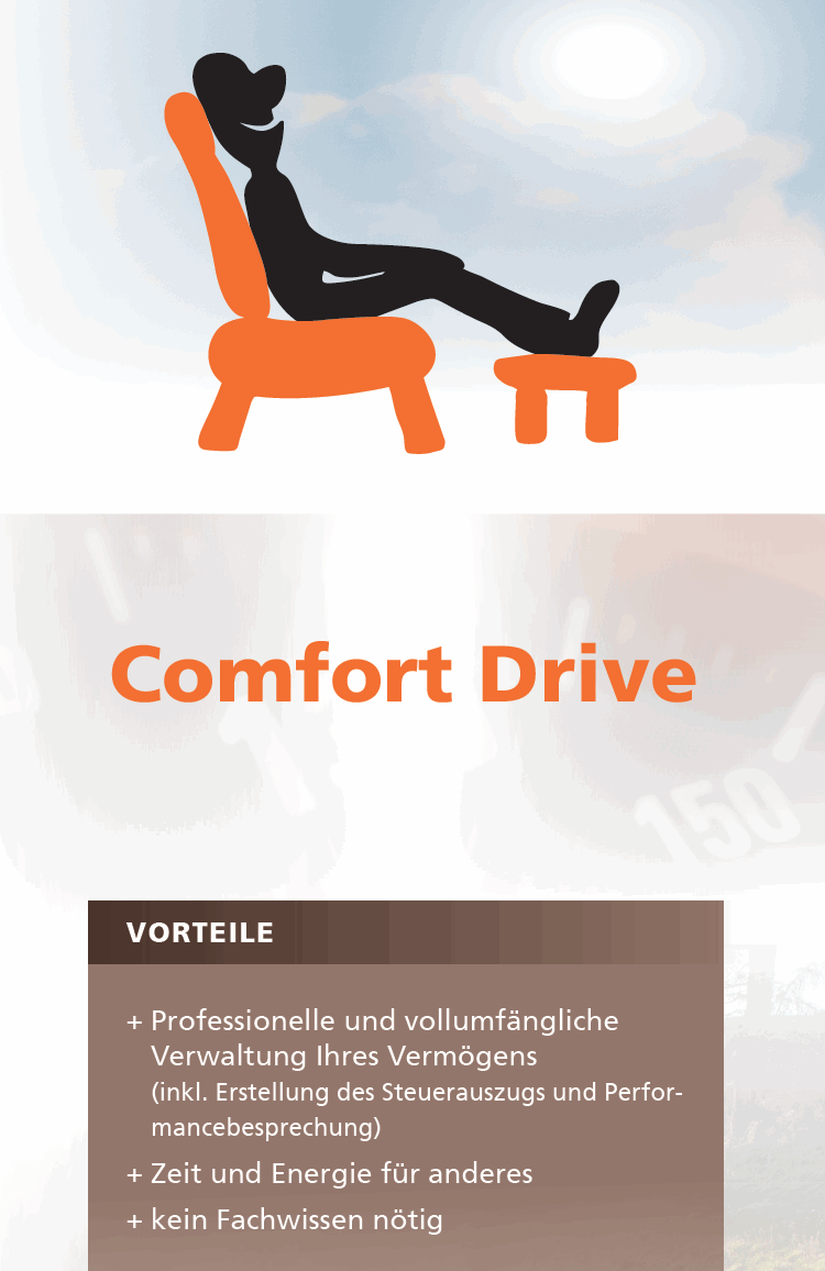 comfort drive anlage anlageberatung vorsorge
