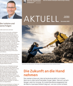 Aktuell November 2025 - Bezirks-Sparkasse Dielsdorf Aktuell Newsletter BSD November 2025