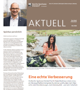 Aktuell - Mai 2026 - Bezirks-Sparkasse Dielsdorf Aktuell - Mai 2026