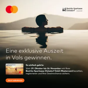 DebitMastercard Herbstkampagne Gewinnen Vals